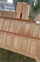Made in New Orleans from Cypress Wood King Bed,