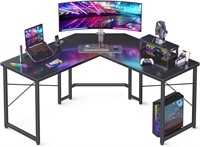 AODK L Shaped Gaming Desk  Computer Corner Desk  P