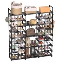 TIMEBAL 9 Tiers Shoe Rack Storage Organizer Shoe S