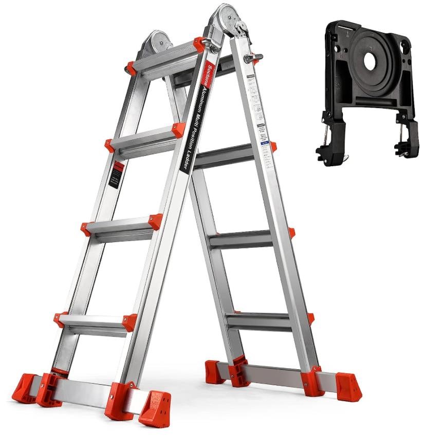 Soctone Ladder  4 Step  17 Ft  330 lbs
