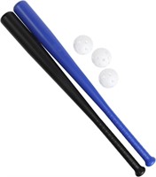 SM4602  Bezzi Plastic Toy Baseball Set - 2 Bats &