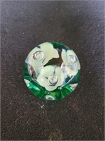 St Clair Small Green Paperweight