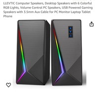 LLEVTIC Computer Speakers, Desktop Speakers