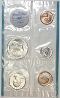 1964 USA Silver UNC Set w/ 90% Half, Quarter, Dime