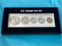 Vintage Coin Set Includes Silver