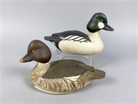 Marv Meyer Pair of Miniature Goldeneye Duck