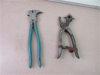 Fencing Pliers, Leather Punch