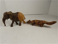 Carved Animals