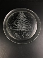 Large Round Christmas Tree Platter