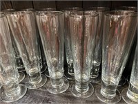 40- Fluted 9" Beverage Glasses