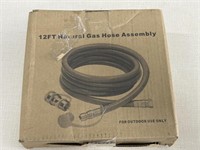 Outdoor Natural Gas Hose 12 FT