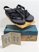 NEW - CHACO BLACK MENS SANDALS - SIZE 10