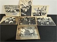 Seven 1964 Topps Beatles Trading Cards