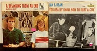 Two Jan & Dean 45 rpm records NM