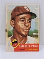 1953 Topps Baseball card 220 Satchell Paige