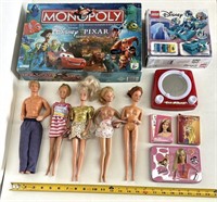 Lego, Disney, Pixar, Monopoly, Barbie….