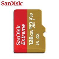 Sandisk 128GB Extreme A2 V30 micro SDXC Card up to