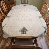 Spode Christmas Tree 60x84 Table Cloth and