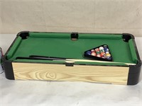 Ensemble de jeu de billard de table, 23"x11"x4" -