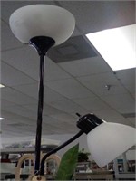 2 light floor lamp