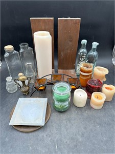 Assorted Items, Candles & Decor