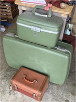 3 Pieces of Vintage Luggage