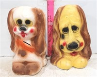Carnival Chalkware Dog Banks