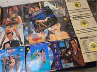 Misc vintage Laserdisks, Casablanca, Black Magic
