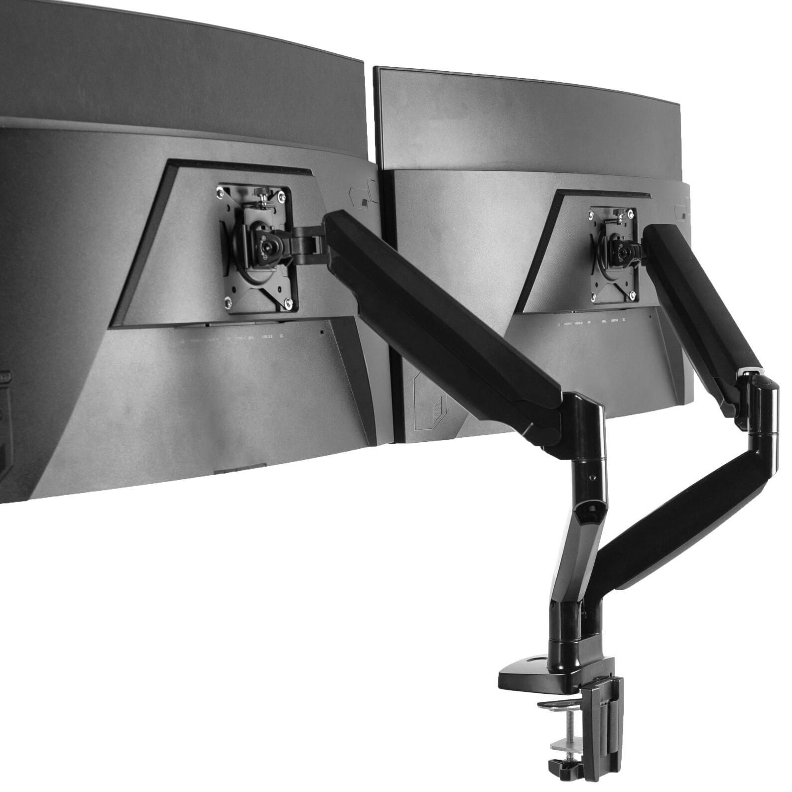 VIVO Premium Aluminum Heavy Duty Dual Monitor Arm