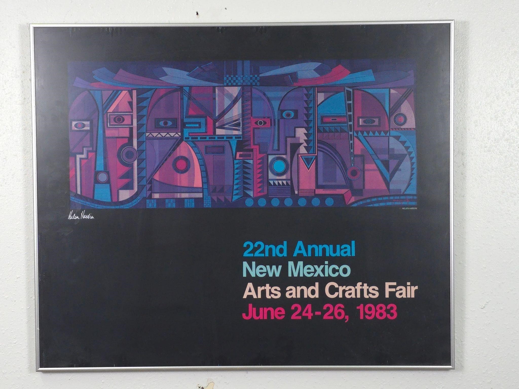 Framed NM Arts And Crafts Poster 29.25" x 24.25"