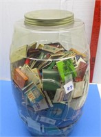 Large Plastic Container with Matches
