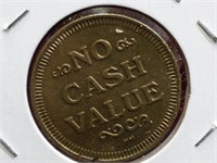 No cash value token