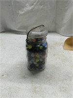 A quart of marbles