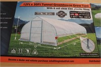 12' x 30' Tunnel Greenhouse Grow Tent