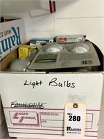 Box of Assorted Light Bulbs