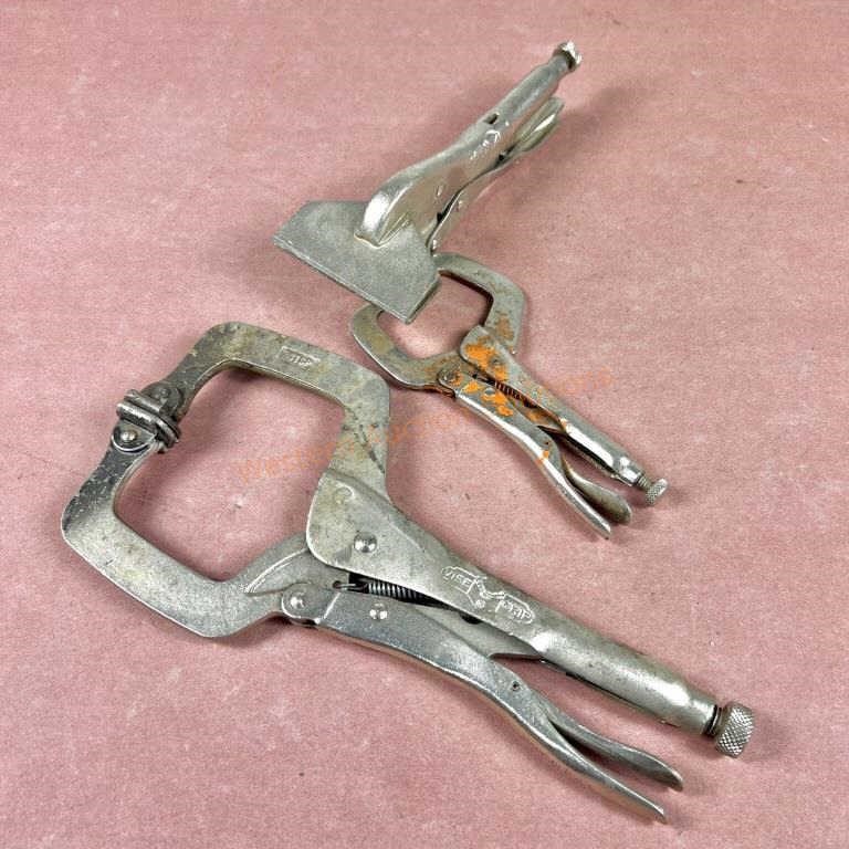 Lot of 3) Vise Grip Tools