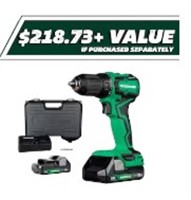 Metabo HPT 18-volt 1/2"Keyless CordlessDrill