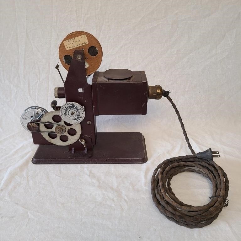 Early 20th C. Hand-Crank Movie Projector