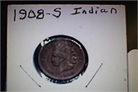 1908s Indian Head Penny - Key Date - $155 Reserve