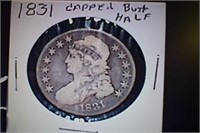 1831 Capped Bust Half Dollar