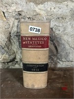 1915 NEW MEXICO STATUES LAW BOOK