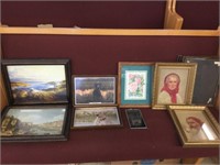 ASSORTED FRAMED PRINTS