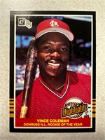 ROOKIE CARD 1985 DONRUSS VINCE COLEMAN