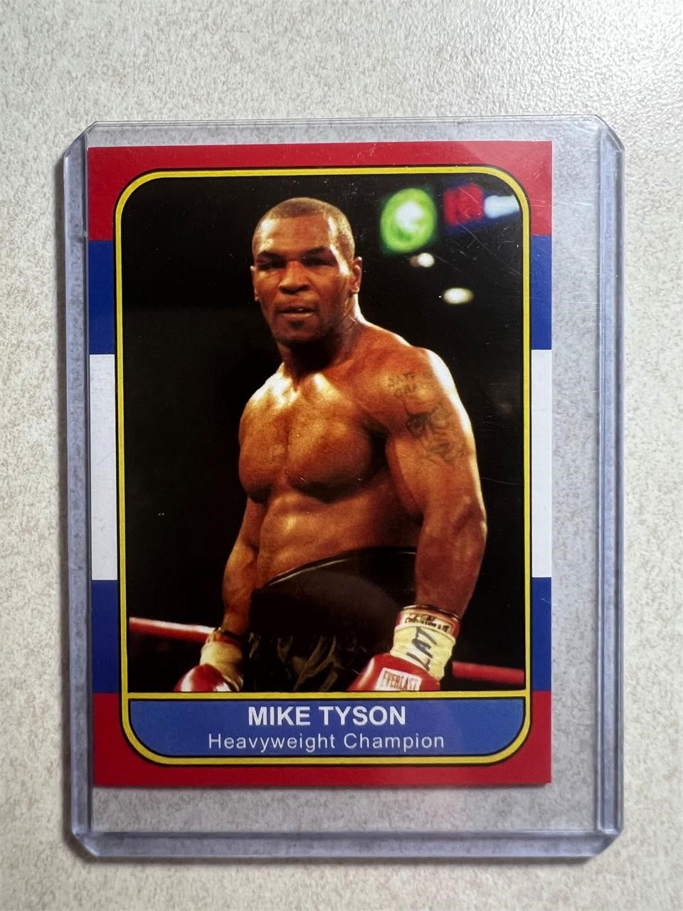 MIKE TYSON SPORTS JOURNAL HEAVYWEIGHT CHAMPION C