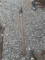 Antique stationary jack 66" tall