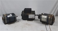 3 single phase motors