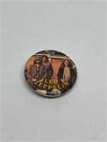 Vintage Led Zeppelin Band Pin Button 70s/80s