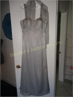Marsoni gown, size 12 w/shawl