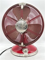 Hunter Oscillating Tilt Head Electric Red Fan