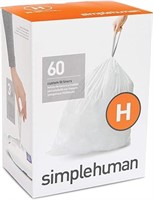 SEALED - simplehuman  BOLSAS BASURA (H)